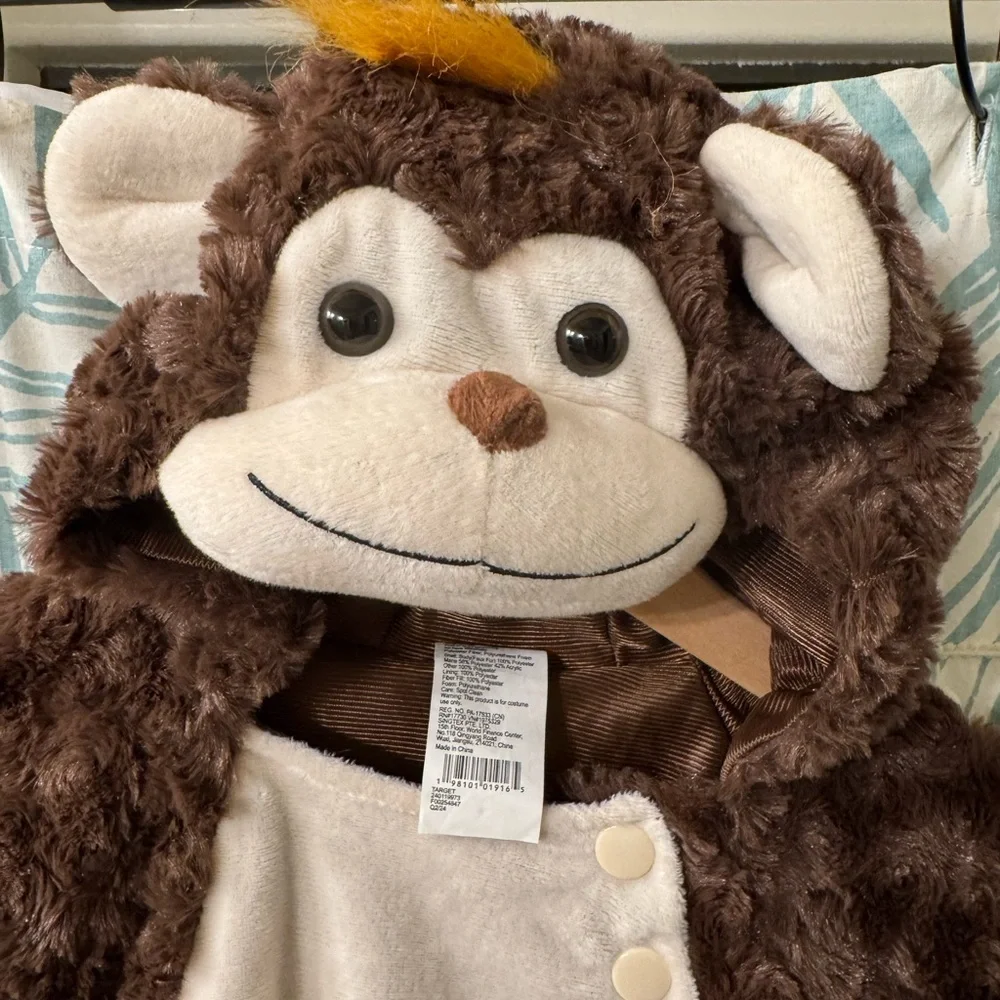 Infant Monkey Costume⭐️3 for $20⭐️